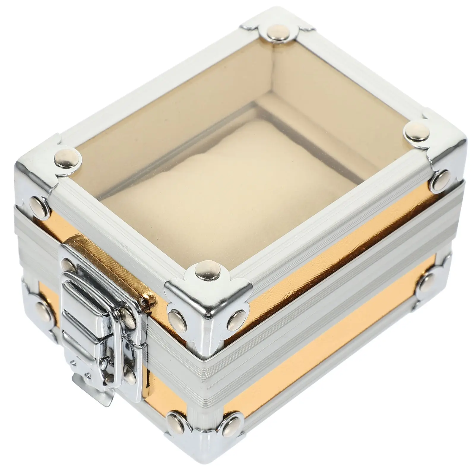 Single Watch Box 9x7x5cm White Fashionable Transparent Cover Storage Case for Watches Jewelry Travel Organizer
Single Watch Box 9x7x5cm White Fashionable Transparent Cover Storage Case for Watches Jewelry Travel Organizer