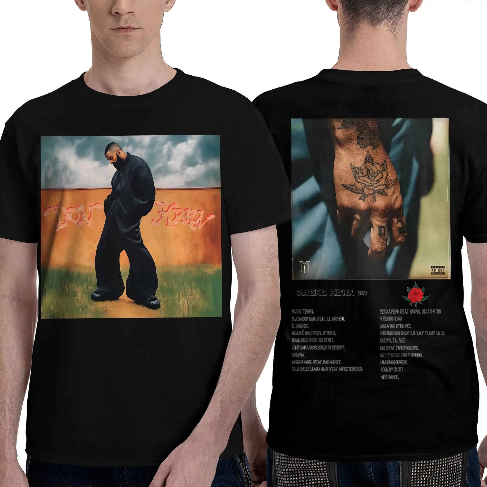 New 2025 Album DON KBRN T-Shirt Men O Neck Pure Cotton T Shirt Singer Eladio Carrión Short Sleeve Tee Shirt Plus Size Clothes
New 2025 Album DON KBRN T-Shirt Men O Neck Pure Cotton T Shirt Singer Eladio Carrión Short Sleeve Tee Shirt Plus Size Clothes