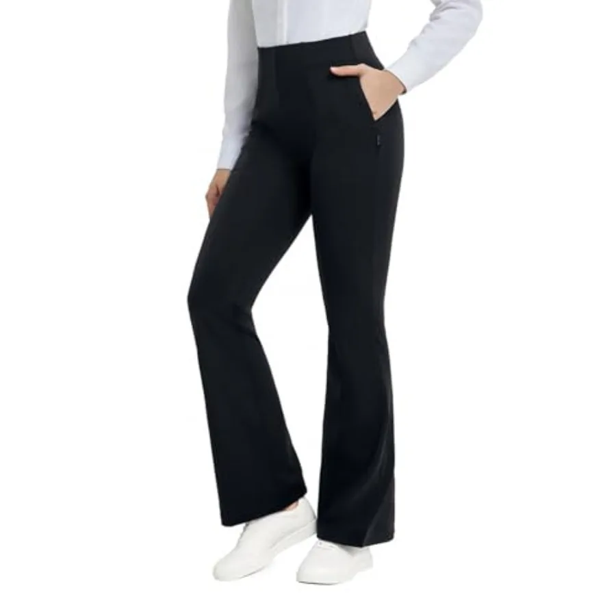 baleaf Womens Yoga Dress Pants Work with 4 Pockets Bootcut Business Leggings Stretch High Waisted Slacks Casual 30
baleaf Womens Yoga Dress Pants Work with 4 Pockets Bootcut Business Leggings Stretch High Waisted Slacks Casual 30