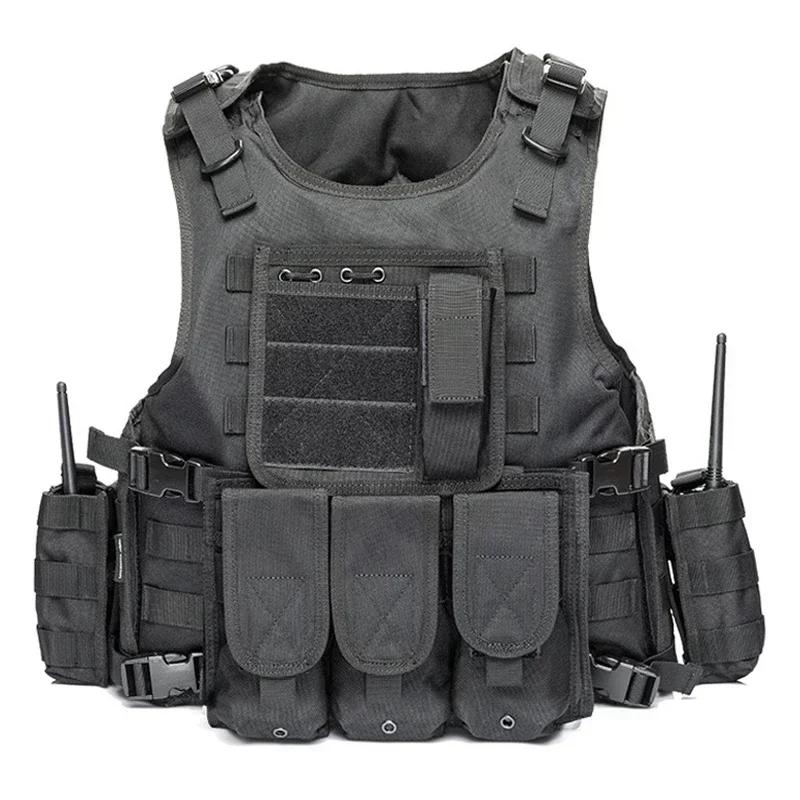 Outdoor Tactical Hunting Molle Vest Men's Multifunction Camouflage CS Wargame Body Hiking Tactics Training Protective Vest
Outdoor Tactical Hunting Molle Vest Men's Multifunction Camouflage CS Wargame Body Hiking Tactics Training Protective Vest