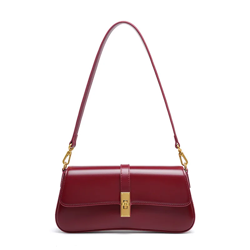 2025 Cow Leather Women's Shoulder Bag luxury Design Ladies Handbag baguette bag Female Commuter Shopping Underarm Bag of gift
2025 Cow Leather Women's Shoulder Bag luxury Design Ladies Handbag baguette bag Female Commuter Shopping Underarm Bag of gift