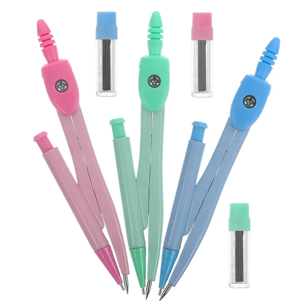 Набор из 3 прочных металлических циркулей для студентов, учителей, черчения, математики, геометрии, художественного дизайна, инструмент для рисования кругов
Набор из 3 прочных металлических циркулей для студентов, учителей, черчения, математики, геометрии, художественного дизайна, инструмент для рисования кругов