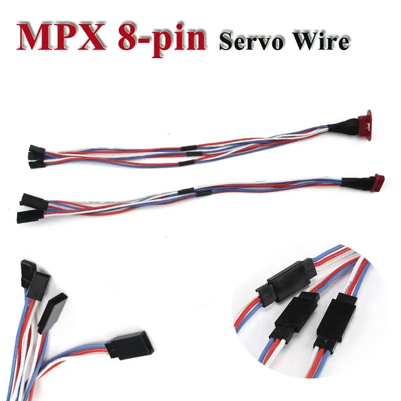 8-контактный удлинительный кабель для сервопривода MPX, штекер и гнездо, 100AWG, 2-проводная 3-проводная версия для радиоуправляемых самолетов с фиксированным крылом 33 см
8-контактный удлинительный кабель для сервопривода MPX, штекер и гнездо, 100AWG, 2-проводная 3-проводная версия для радиоуправляемых самолетов с фиксированным крылом 33 см