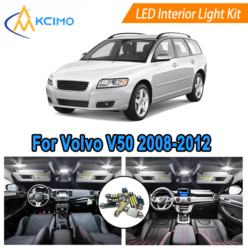 Interior Light Bulbs Kit For Volvo V50 (2008-2012) Complete Set for Dome Map Door Reading Trunk Lights Direct Replacement
Interior Light Bulbs Kit For Volvo V50 (2008-2012) Complete Set for Dome Map Door Reading Trunk Lights Direct Replacement