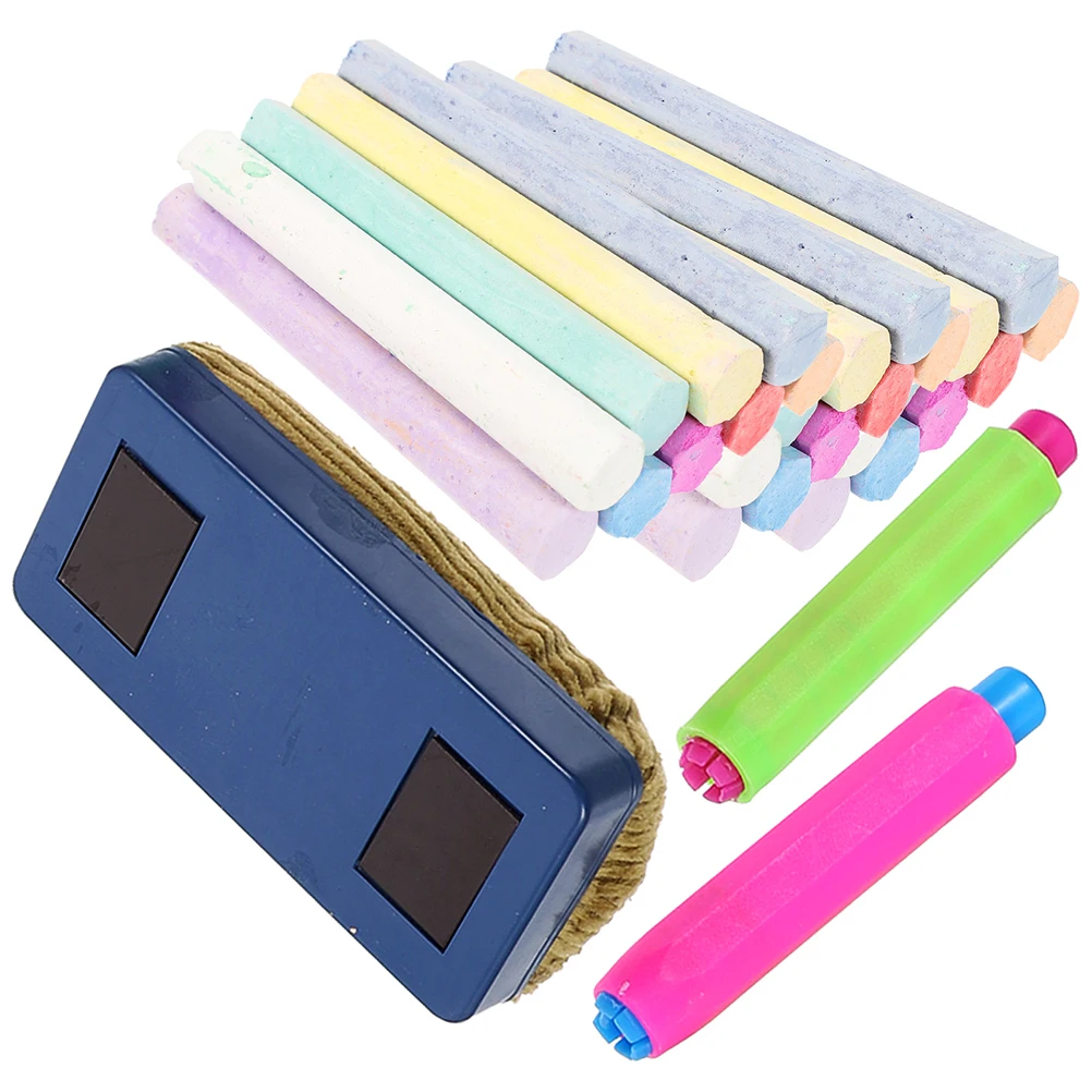 96 Dustless Chalk Sticks 1 White 95 Colorful Teaching Supplies Eraser Included Chalkboard Accessories Classroom Home Kids
96 Dustless Chalk Sticks 1 White 95 Colorful Teaching Supplies Eraser Included Chalkboard Accessories Classroom Home Kids