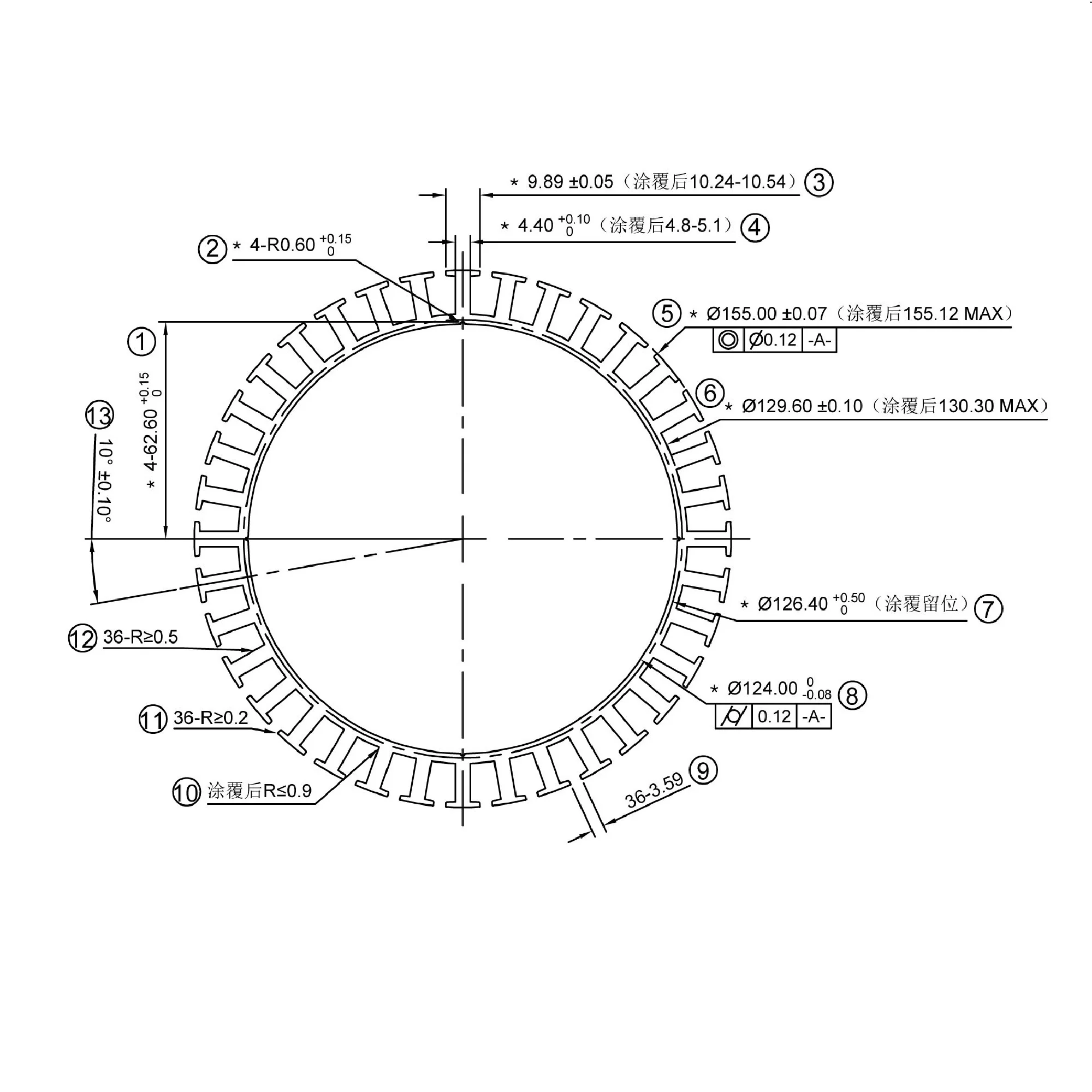 Heavy Duty 155mm Thickness 124mm Height 36mm Stator for Drone Quadcopter DIY Design UAV Accessories
Heavy Duty 155mm Thickness 124mm Height 36mm Stator for Drone Quadcopter DIY Design UAV Accessories