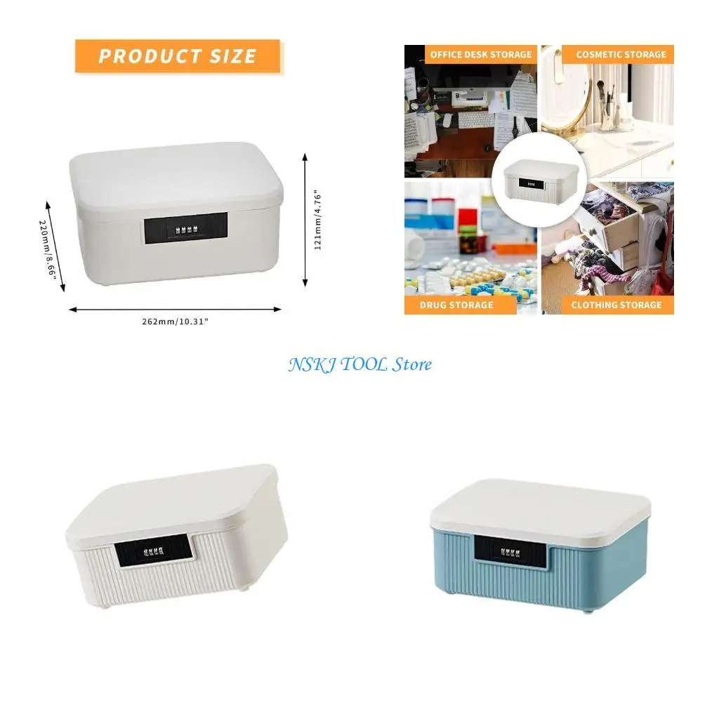 L8RC Durable 9L Locking Storage Case For Office Home Safe Box with Password Lock
L8RC Durable 9L Locking Storage Case For Office Home Safe Box with Password Lock