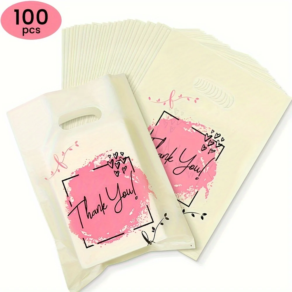 100pcs Gift Bags, Thank You Bags, Retail Shopping Bags, Birthday Christmas, Business Gifts, Clothes, Parties, Shops, Reusable
100pcs Gift Bags, Thank You Bags, Retail Shopping Bags, Birthday Christmas, Business Gifts, Clothes, Parties, Shops, Reusable