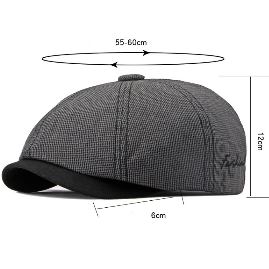 MZ4168 Berets Spring Summer Men Women Cap Plaid Artist Painter Beret Hat Male Female Ivy Flat Cap Adjustable Octagonal Beret Cap
MZ4168 Berets Spring Summer Men Women Cap Plaid Artist Painter Beret Hat Male Female Ivy Flat Cap Adjustable Octagonal Beret Cap