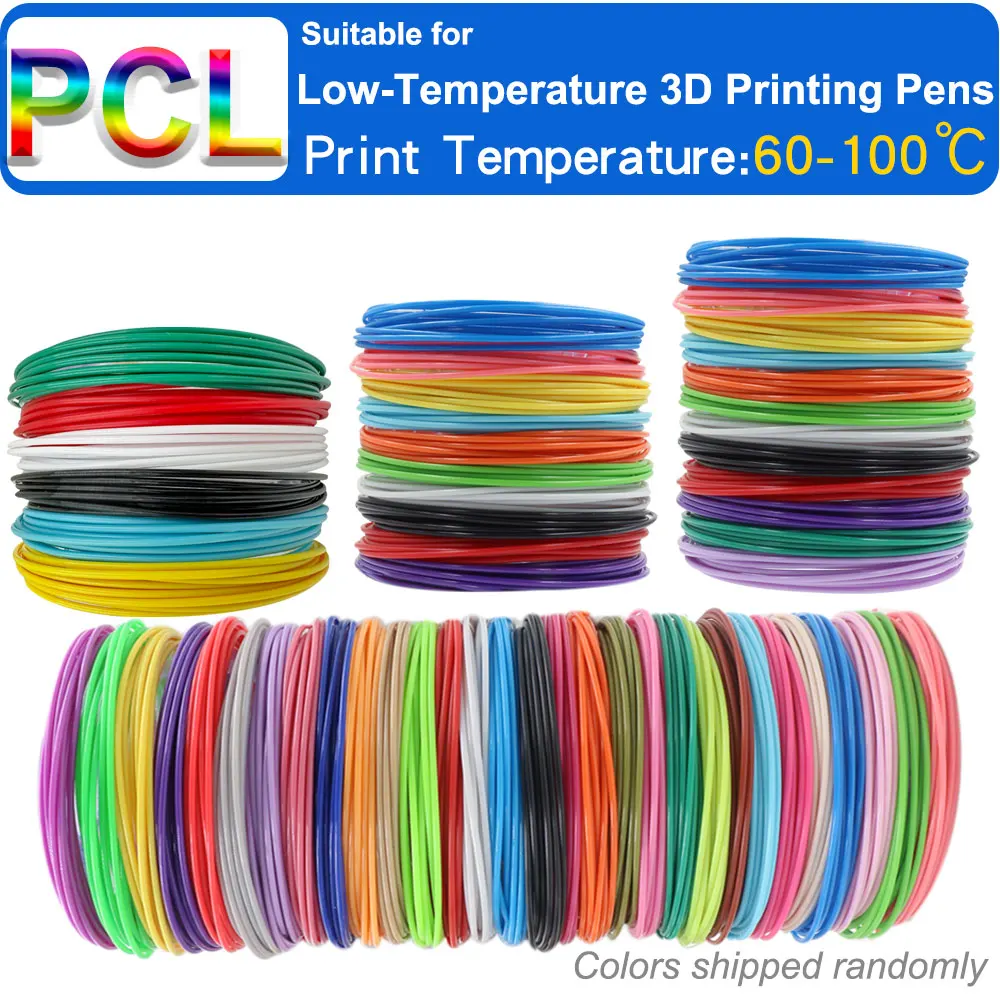 Нить PCL, диаметр 1,75 мм, подходит для низкотемпературной ручки для 3D-печати для мальчиков и девочек, креативные подарки на день рождения, Рождество, сделай сам
Нить PCL, диаметр 1,75 мм, подходит для низкотемпературной ручки для 3D-печати для мальчиков и девочек, креативные подарки на день рождения, Рождество, сделай сам