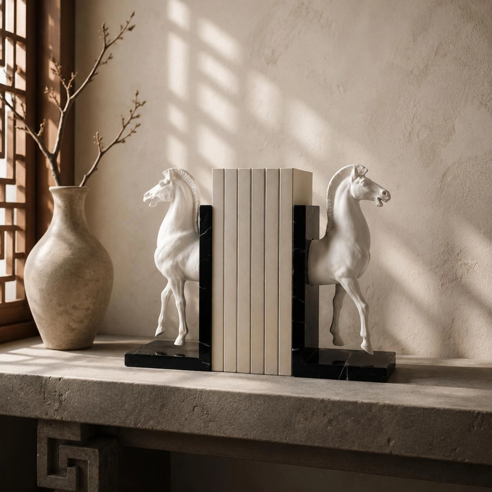 Horse Head Bookend Retro Aesthetic Horse Head Bookends Creature Bookend Desktop Decoration Display Accent Antique Look
Horse Head Bookend Retro Aesthetic Horse Head Bookends Creature Bookend Desktop Decoration Display Accent Antique Look