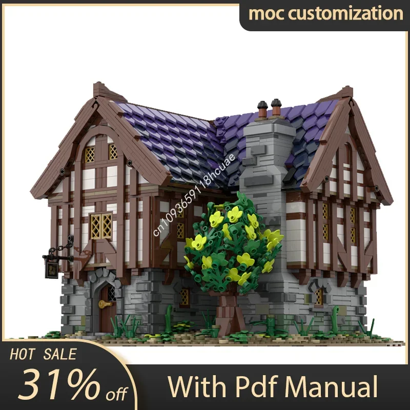 3722pcs Moc Medieval Tavern Inn Modular Building Castle Building Blocks Creativity Assembly Bricks Toys Kids DIY Education Gifts 
3722pcs Moc Medieval Tavern Inn Modular Building Castle Building Blocks Creativity Assembly Bricks Toys Kids DIY Education Gifts