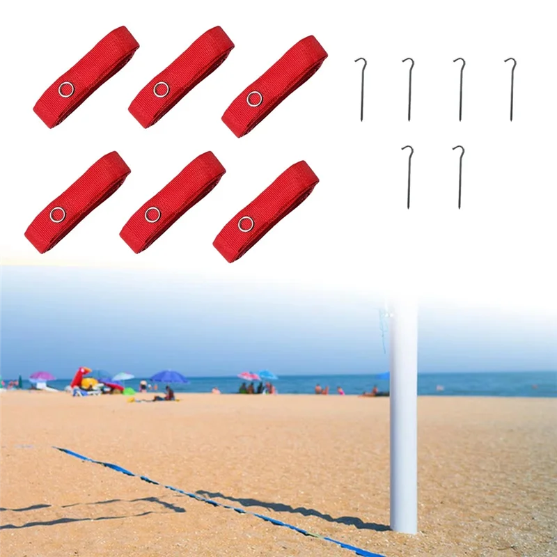 A12E-6Pcs Beach Volleyball Lines Equipment Portable Red Lines Marking Court Marker For Sand Training Beach Outdoor Sports
A12E-6Pcs Beach Volleyball Lines Equipment Portable Red Lines Marking Court Marker For Sand Training Beach Outdoor Sports