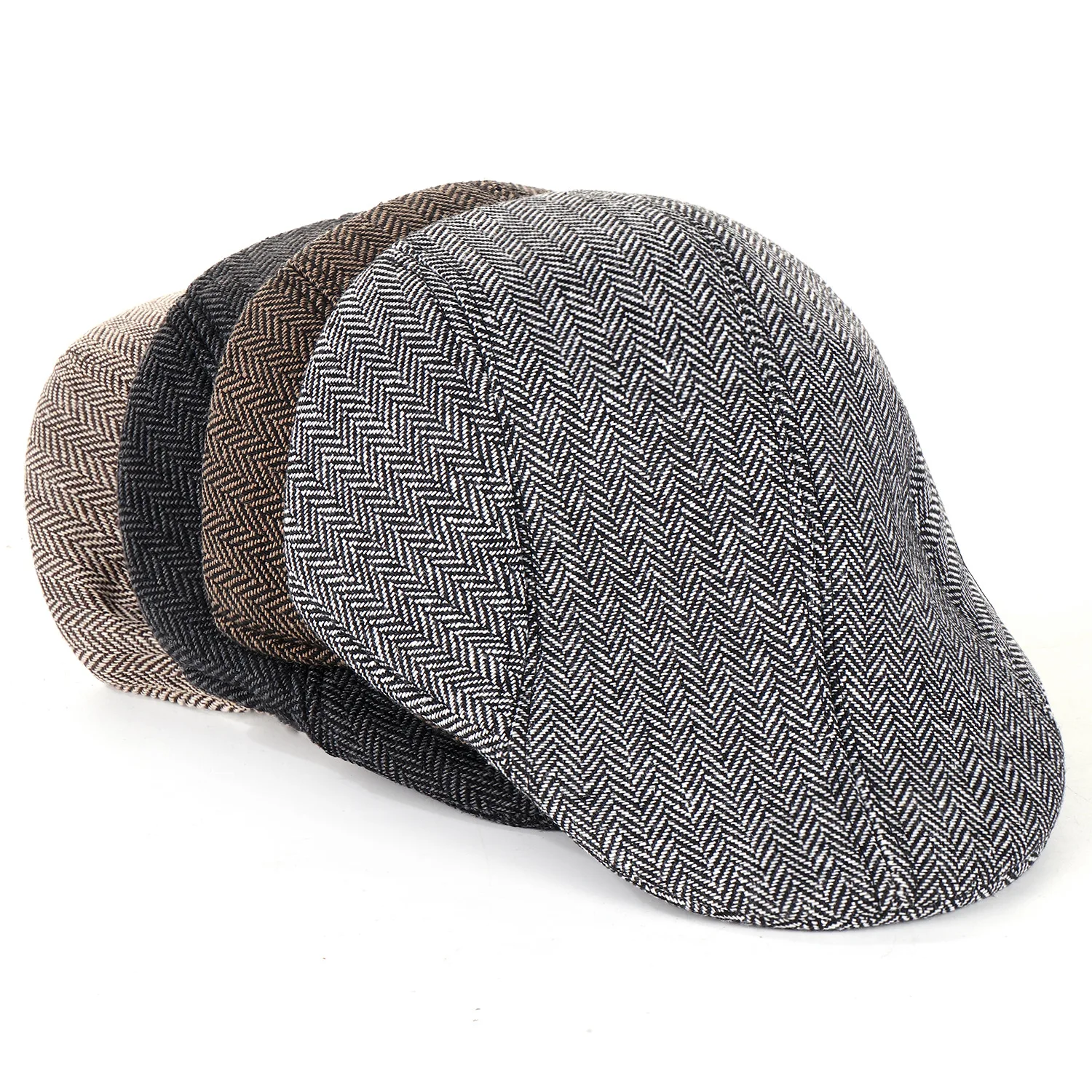 Men Caps Beret Knitted Breathable Beanie Casual Autumn Berets Retro Newsboy Hat
Men Caps Beret Knitted Breathable Beanie Casual Autumn Berets Retro Newsboy Hat