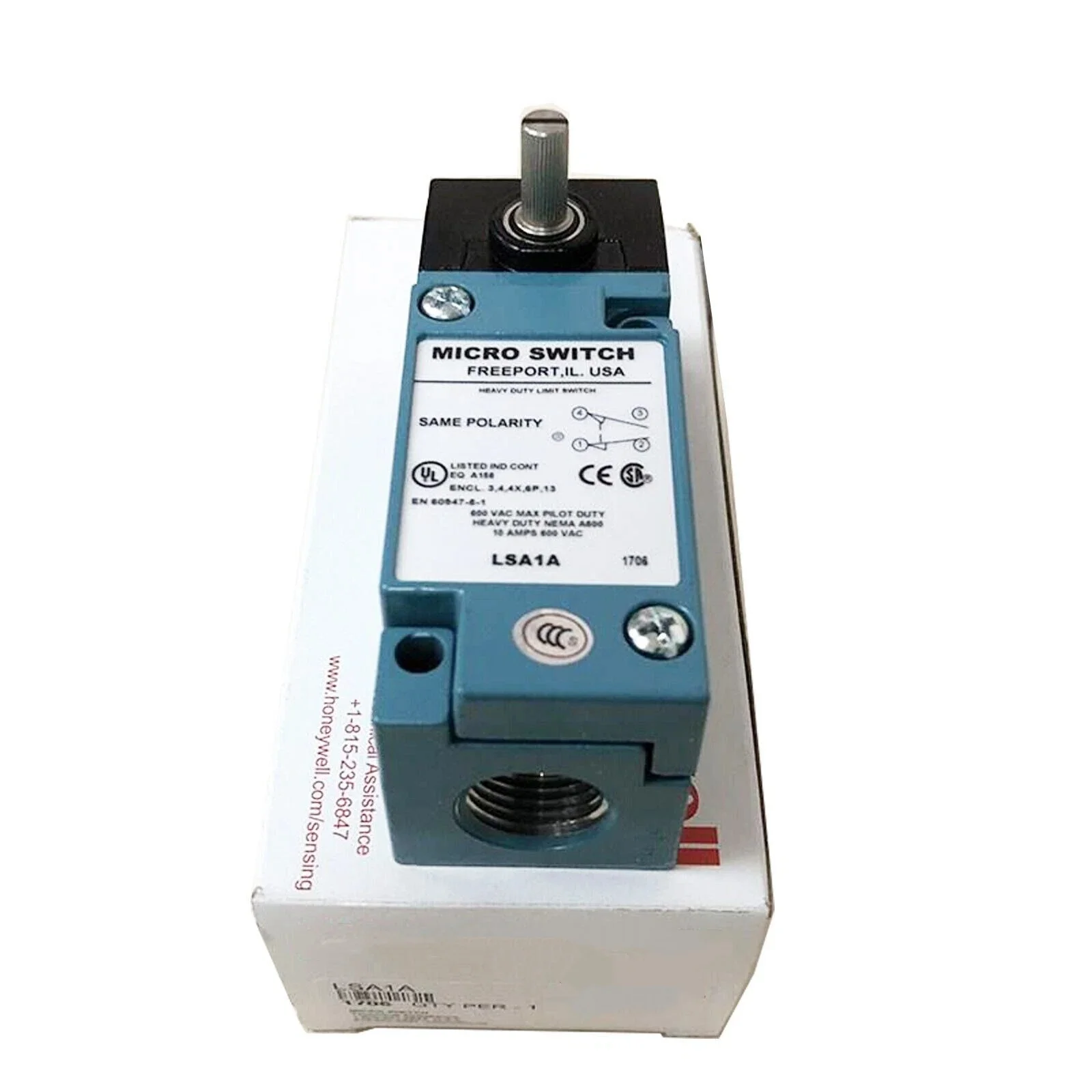 LSA1A HDLS Plug-in Side Rotary micro switch
LSA1A HDLS Plug-in Side Rotary micro switch
