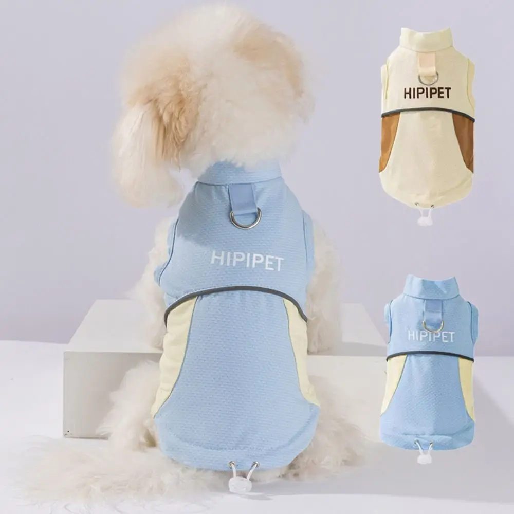Thin Dog Cooling Vest Clashing Color Breathable Dog Sun Protection Clothes Sleeveless with D Ring Pet Mesh Vest Summer
Thin Dog Cooling Vest Clashing Color Breathable Dog Sun Protection Clothes Sleeveless with D Ring Pet Mesh Vest Summer