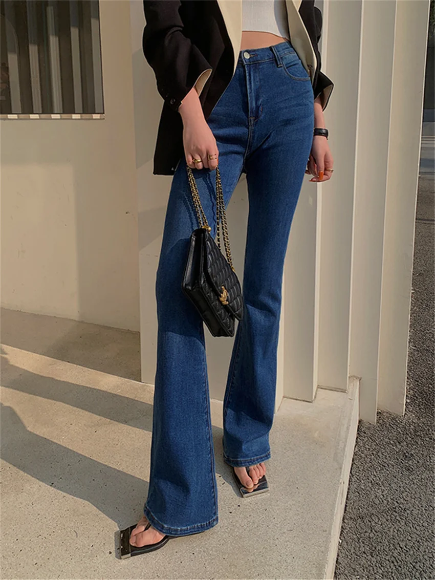Alien Kitty 2023 High Stretch Flare Pants Jeans Women Summer Bodycon Sexy Fashion Work Wear Slim Streetwear Denim Office Wear
Alien Kitty 2023 High Stretch Flare Pants Jeans Women Summer Bodycon Sexy Fashion Work Wear Slim Streetwear Denim Office Wear
