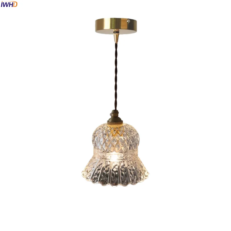 IWHD Clear Glass LED Pendant Lamps For Bedside Living Room Decoration Bathroom Loft Copper Japan Vintage Hanging Light Luminaire
IWHD Clear Glass LED Pendant Lamps For Bedside Living Room Decoration Bathroom Loft Copper Japan Vintage Hanging Light Luminaire
