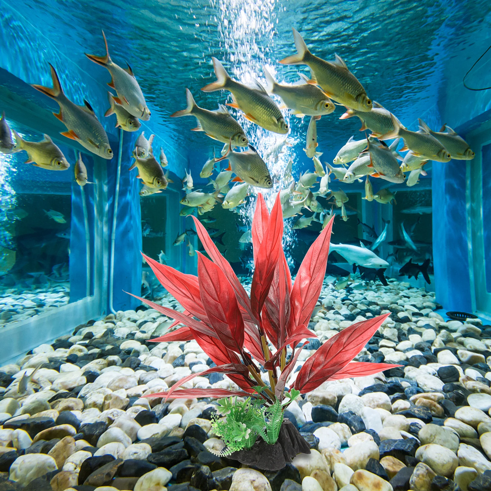 Artificial Aquarium Plant Decorations Lifelike Plastic Fish Tank Plants No Odor Safe Terrarium Landscape Accessories
Artificial Aquarium Plant Decorations Lifelike Plastic Fish Tank Plants No Odor Safe Terrarium Landscape Accessories