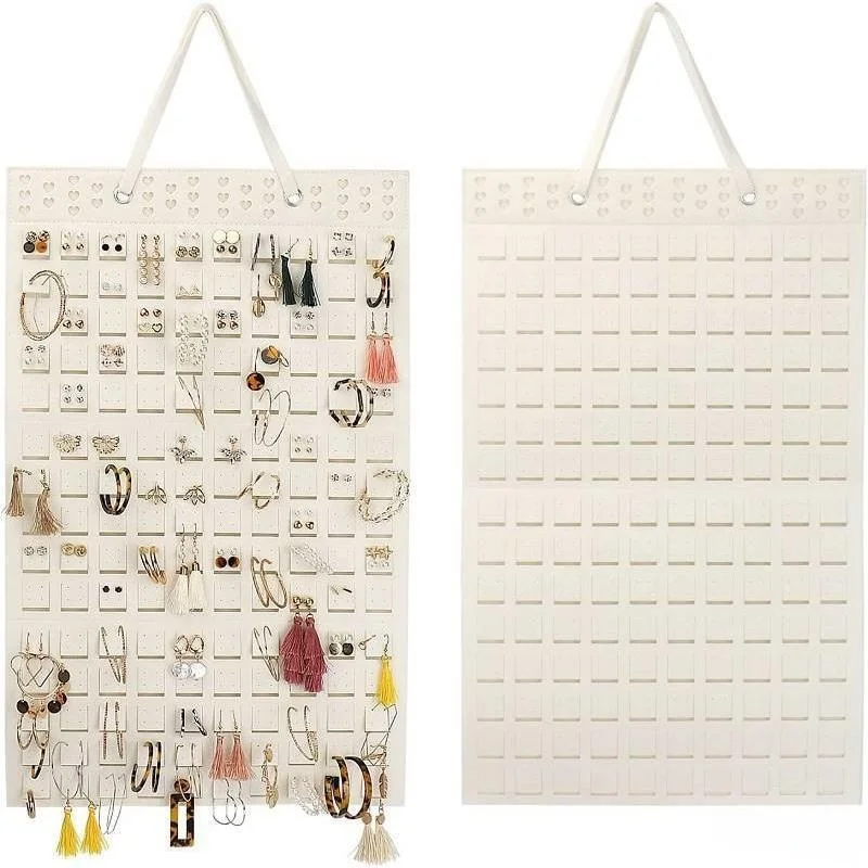Настенный войлочный органайзер для хранения украшений и серег, держатель-витрина в простом стиле, домашняя подставка для драгоценных камней
Настенный войлочный органайзер для хранения украшений и серег, держатель-витрина в простом стиле, домашняя подставка для драгоценных камней