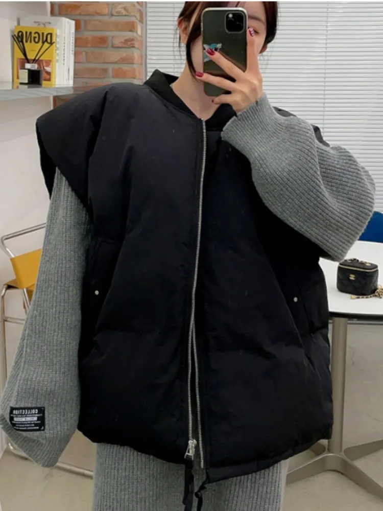 Casual ex Bread Sle Jaet Vest Women's Svel Stand Collar Cotton Outerwear Loose Fit Winter New Arrival
Casual ex Bread Sle Jaet Vest Women's Svel Stand Collar Cotton Outerwear Loose Fit Winter New Arrival