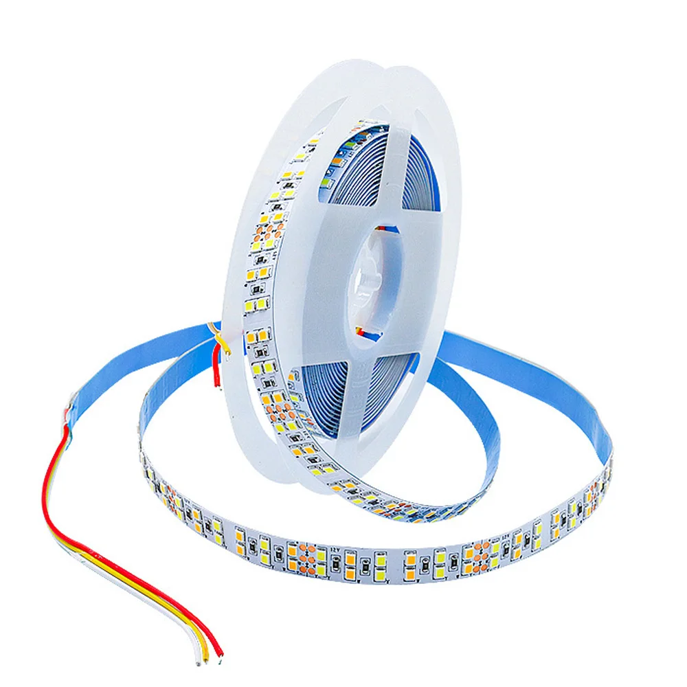 SMD2835 336LED s/m CCT диммируемая светодиодная полоса освещения 12V 24V DC WW CW цветовая температура Регулируемая Гибкая светодиодная лента 5M
SMD2835 336LED s/m CCT диммируемая светодиодная полоса освещения 12V 24V DC WW CW цветовая температура Регулируемая Гибкая светодиодная лента 5M