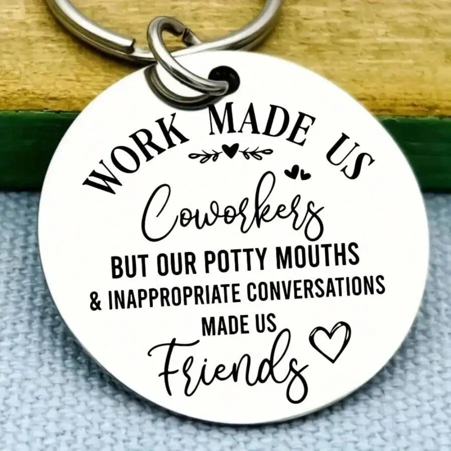 1pc Funny Coworker S For Men, Thank You S For Employee, Going Away Leaving Job Keychain For Him
1pc Funny Coworker S For Men, Thank You S For Employee, Going Away Leaving Job Keychain For Him