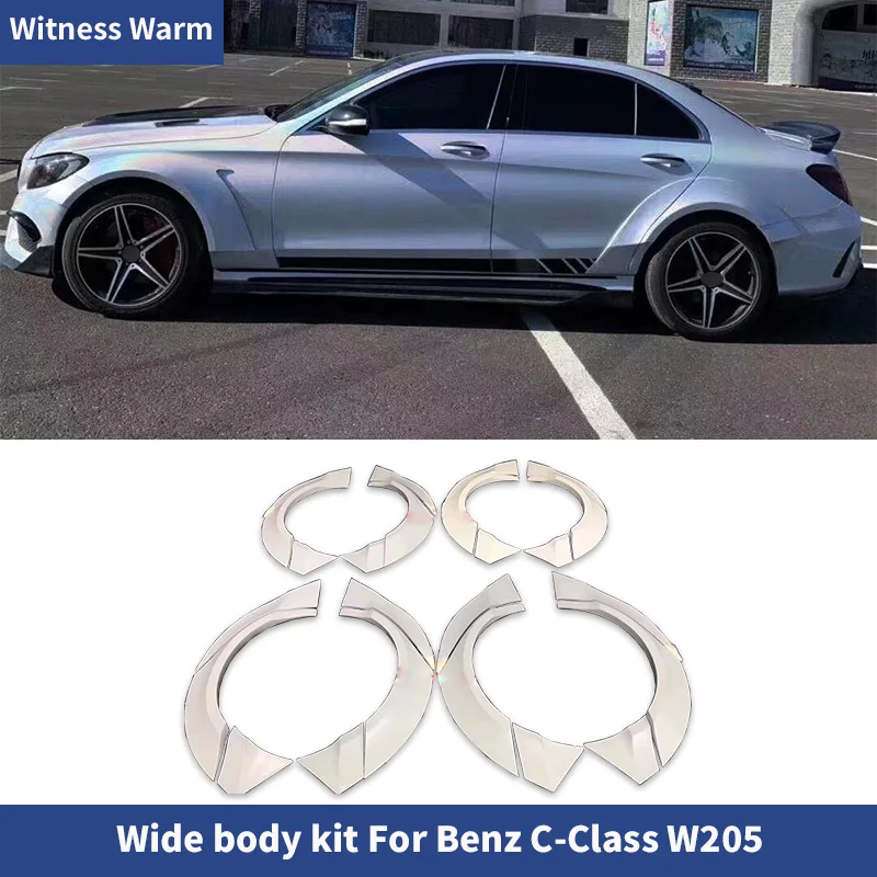 W205 Широкий комплект кузова автомобиля, колеса, брови для Benz C Класс W205 2015, модификация автомобиля
W205 Широкий комплект кузова автомобиля, колеса, брови для Benz C Класс W205 2015, модификация автомобиля