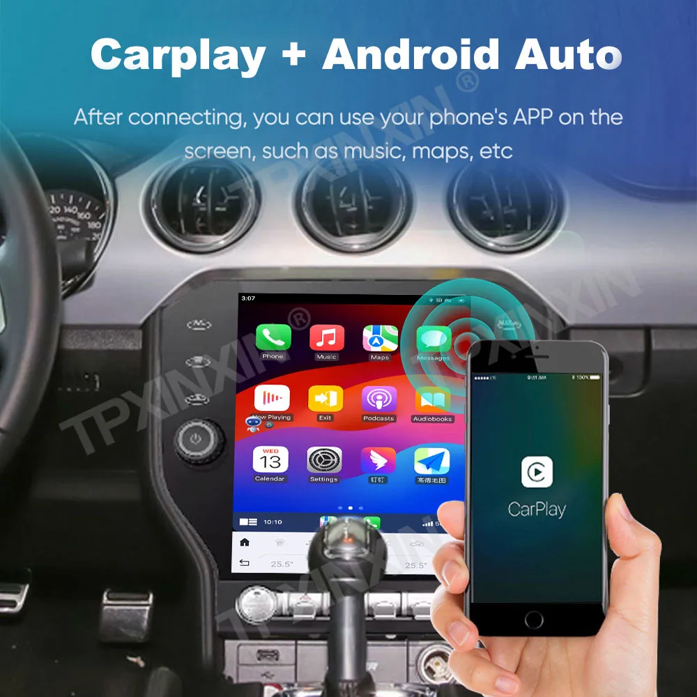 For Ford Mustang 2015-2020 Android Car Radio Multimedia Video Player Wireless Carplay Autoradio Stereo GPS Navigation Head Unit
For Ford Mustang 2015-2020 Android Car Radio Multimedia Video Player Wireless Carplay Autoradio Stereo GPS Navigation Head Unit