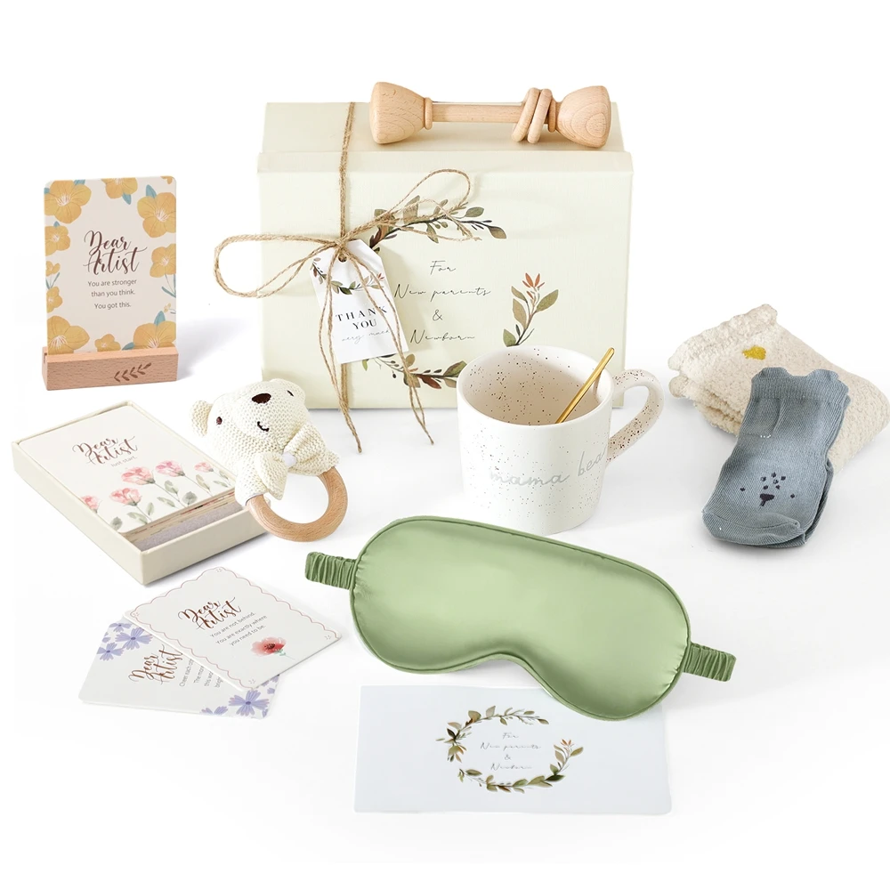 Baby Care Set Gift Box 0-12 Months Baby Early Daily Necessities Set Crochet Bell Silk Eye Mask Boys Girls Cotton Socks Baby Gift
Baby Care Set Gift Box 0-12 Months Baby Early Daily Necessities Set Crochet Bell Silk Eye Mask Boys Girls Cotton Socks Baby Gift