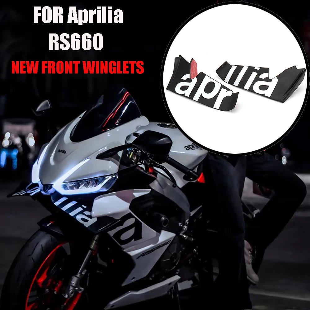 New For Aprilia RS 660 rs660 rs 660 Motorcycle Windshield Wing Fairing Front Aerodynamic RS660 Spoiler Winglet
New For Aprilia RS 660 rs660 rs 660 Motorcycle Windshield Wing Fairing Front Aerodynamic RS660 Spoiler Winglet