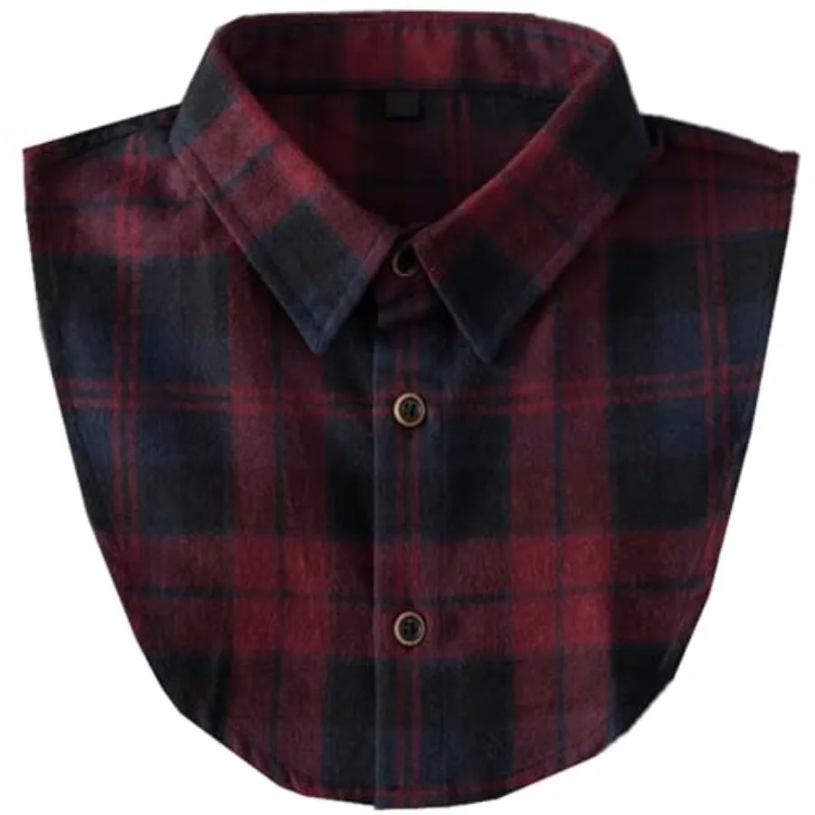 Womens Classic Fake Collar Detacable Dickey Collar alf Sirts Blou Fal Collar Top Women Outfits
Womens Classic Fake Collar Detacable Dickey Collar alf Sirts Blou Fal Collar Top Women Outfits