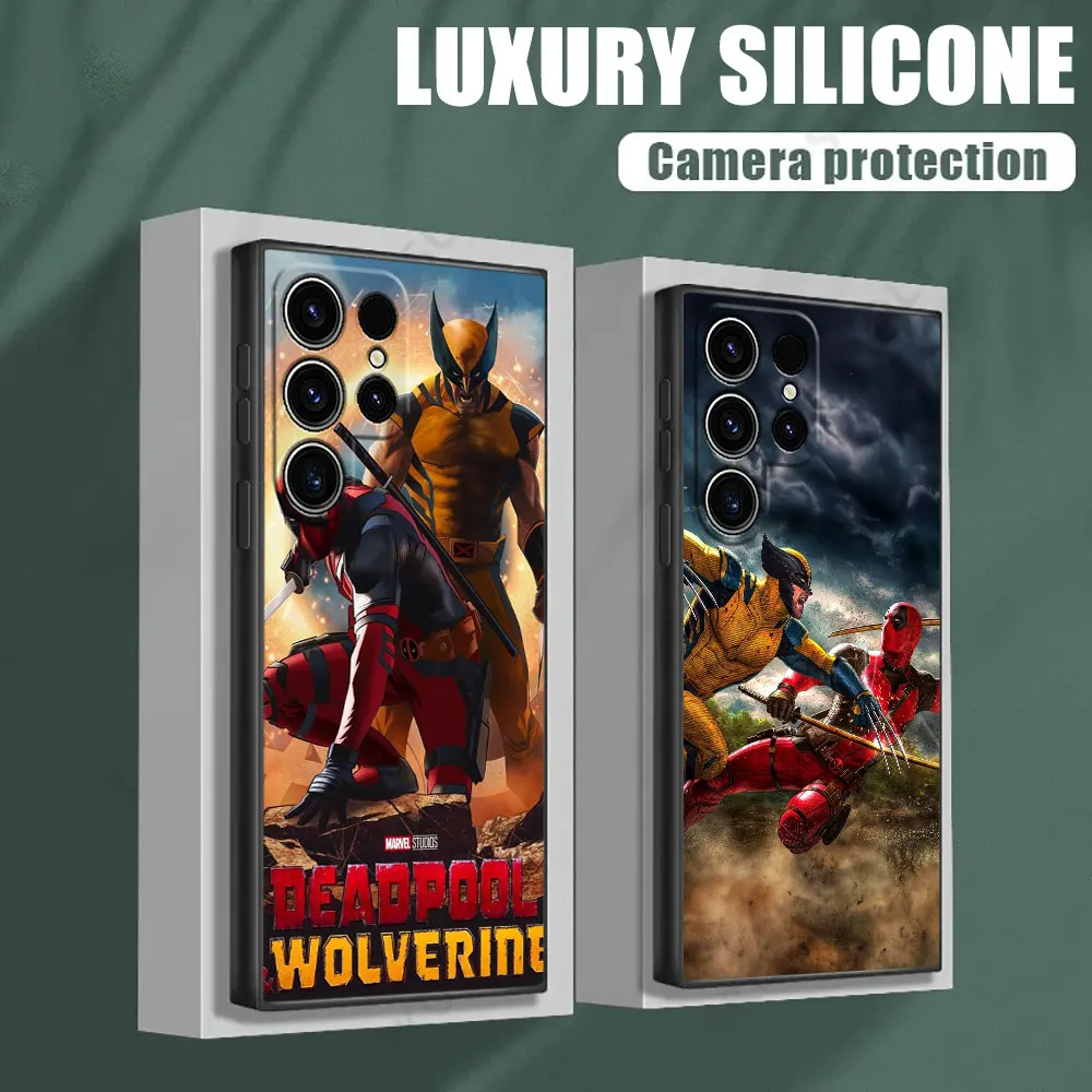 Deadpool 3 Marvel Phone Case For Samsung Galaxy S23 S24 Ultra S21 S20 FE S10 S22 Plus Note 20Ultra 23FE Wolverine Silicone Cover
Deadpool 3 Marvel Phone Case For Samsung Galaxy S23 S24 Ultra S21 S20 FE S10 S22 Plus Note 20Ultra 23FE Wolverine Silicone Cover