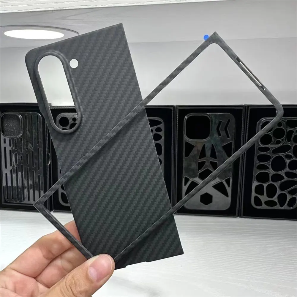 Genuine Carbon Fiber Aramid Slim Case for Samsung Galaxy Z Fold 5 Matte Hard Cover
Genuine Carbon Fiber Aramid Slim Case for Samsung Galaxy Z Fold 5 Matte Hard Cover