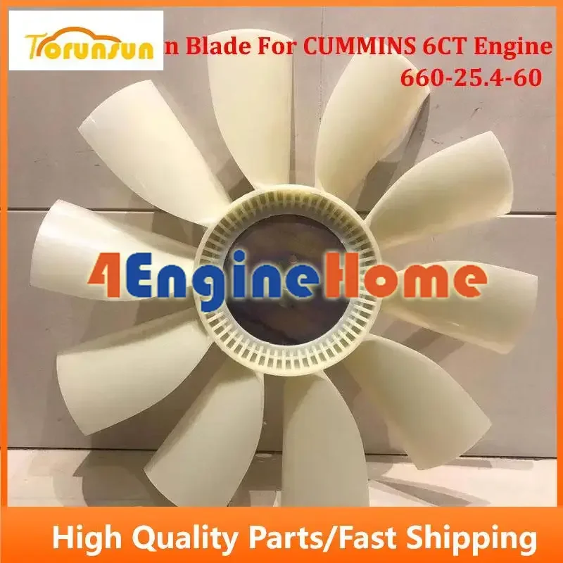 3911322 Fan Blade For CUMMINS 6CT Engine 10 Blades
3911322 Fan Blade For CUMMINS 6CT Engine 10 Blades