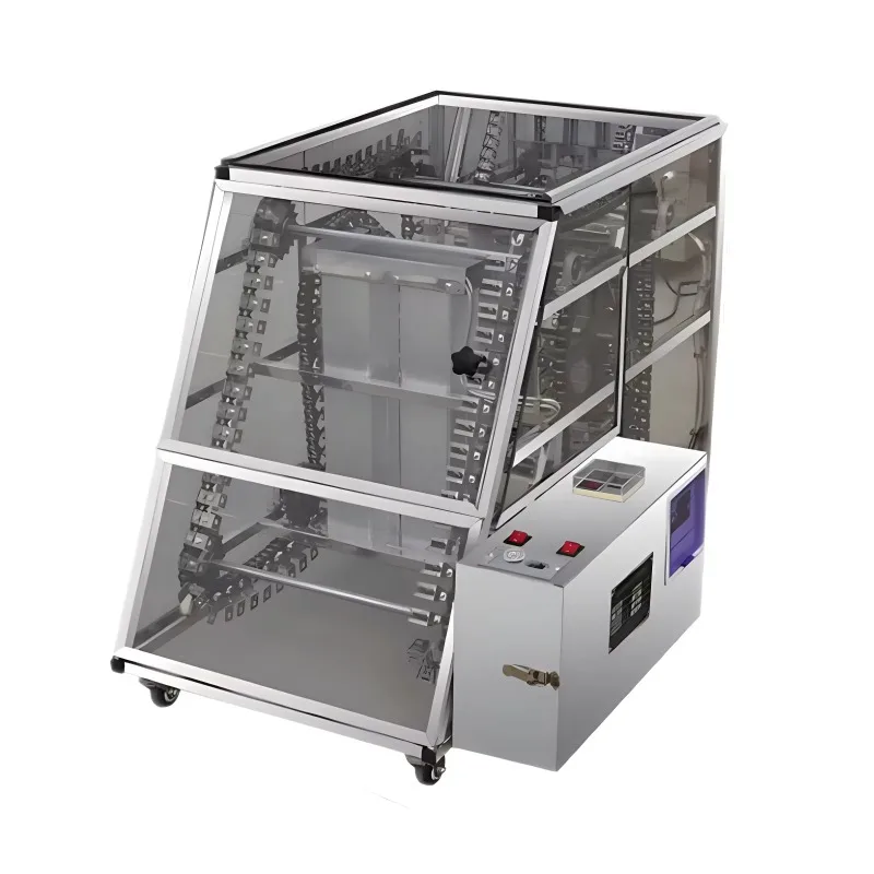 High Quality Stainless Steel Automatic Rotary Chain Type BBQ Stove Conveyor Shawarma Chicken Meat Roasting Machine
High Quality Stainless Steel Automatic Rotary Chain Type BBQ Stove Conveyor Shawarma Chicken Meat Roasting Machine