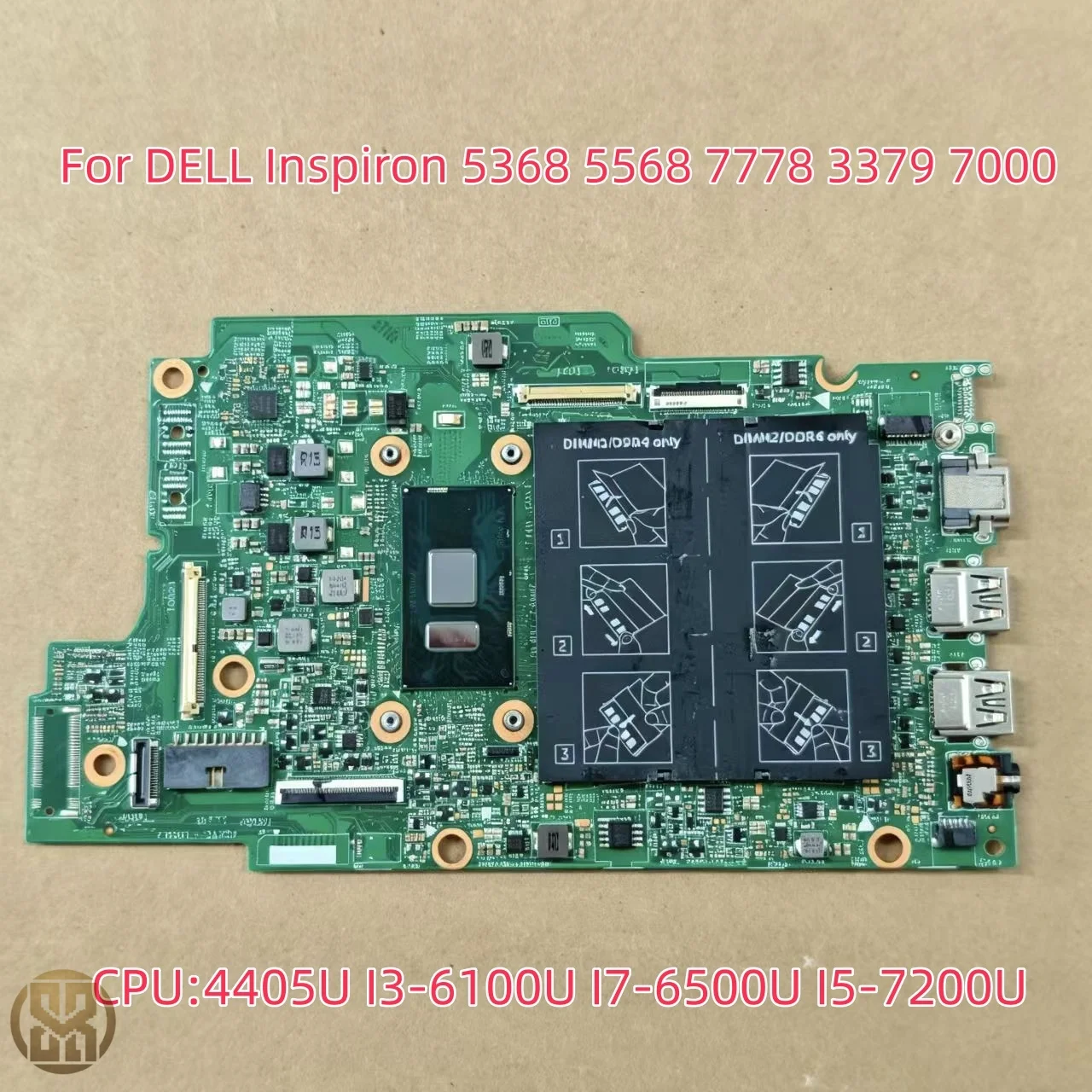 For DELL Inspiron 5368 5568 7778 3379 7000 Laptop Motherboard 08DX5J 0809FW 0YG0DJ 0PG0MH 0C1HX7 0PJDNR
For DELL Inspiron 5368 5568 7778 3379 7000 Laptop Motherboard 08DX5J 0809FW 0YG0DJ 0PG0MH 0C1HX7 0PJDNR