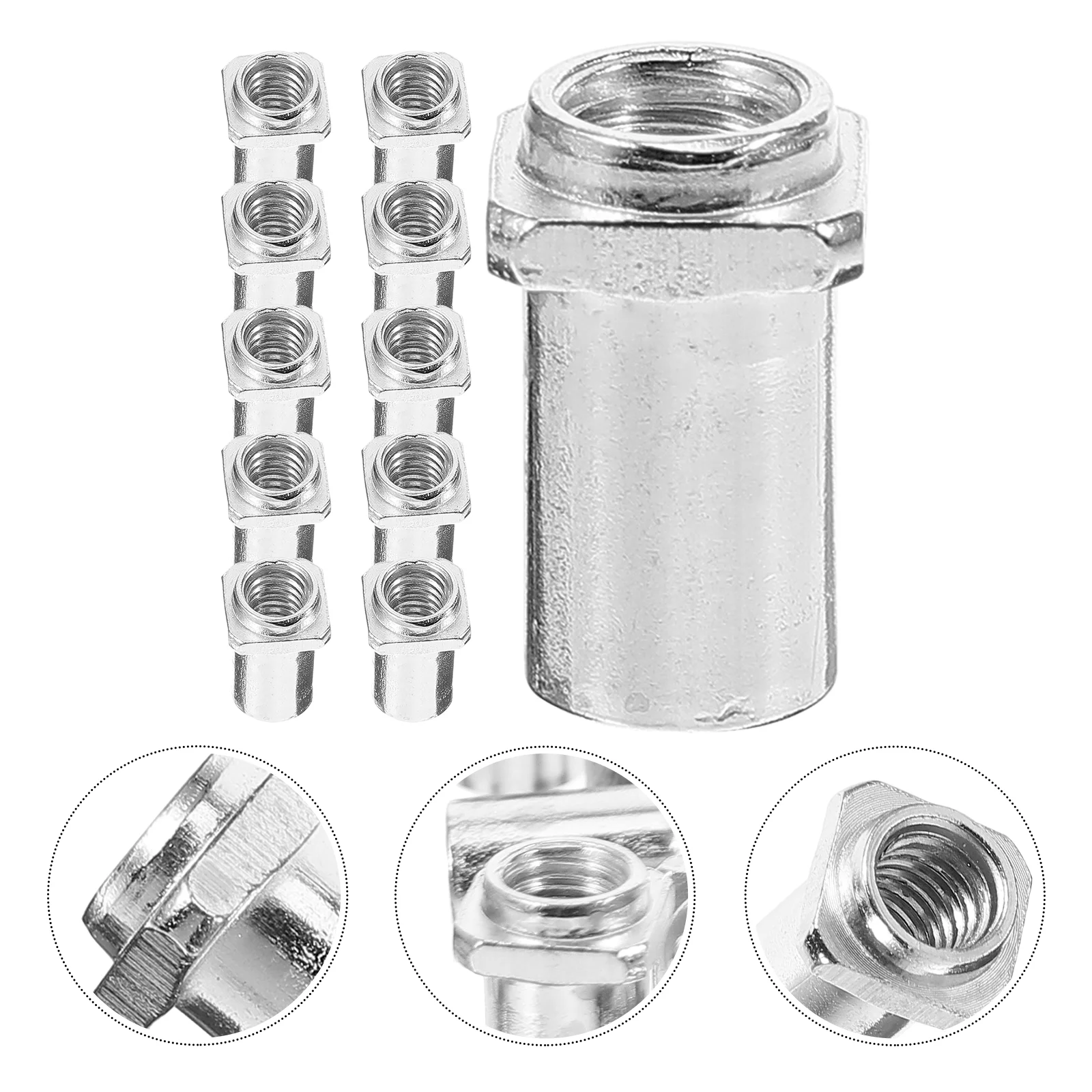20 Pcs M5 5MM 6MM Silver Drum Swivel Nuts for Tom Lug Replacement Parts Instruments Accessories Floor Snare Hardware
20 Pcs M5 5MM 6MM Silver Drum Swivel Nuts for Tom Lug Replacement Parts Instruments Accessories Floor Snare Hardware