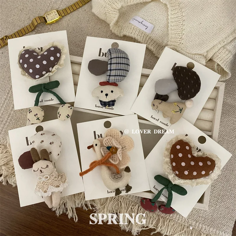 2pcs/lot Girls Cartoon Animal Hair Clips for Baby Handmade Hairpins Side Clip Doll Hair Accessories Kids Hairclips Hair Holder
2pcs/lot Girls Cartoon Animal Hair Clips for Baby Handmade Hairpins Side Clip Doll Hair Accessories Kids Hairclips Hair Holder