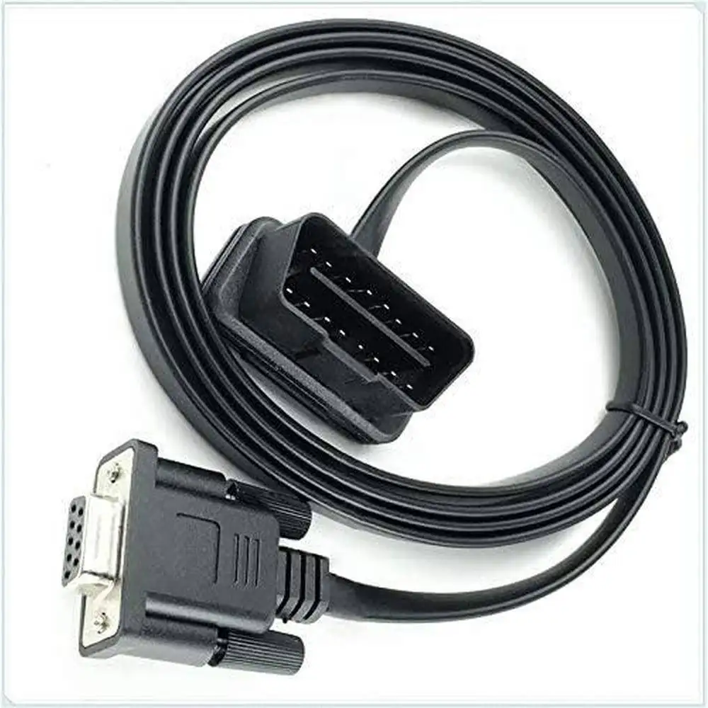 1Pcs Riloer 1.5M OBD Diagnostic Tool Cable For All OBD2 Compliant Vehicles 24AWG Black Color Premium Cable Car Accessories
1Pcs Riloer 1.5M OBD Diagnostic Tool Cable For All OBD2 Compliant Vehicles 24AWG Black Color Premium Cable Car Accessories
