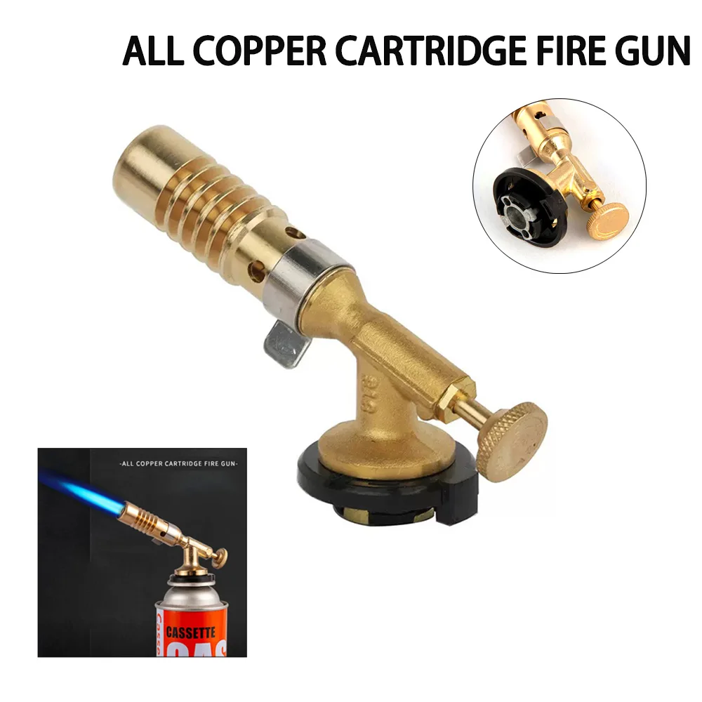 1pcs Copper Butane Burner Welding Gas Torch Flame Gun Brazing Flamethrower Outdoor Camping BBQ Portable Soldering Heat Gun
1pcs Copper Butane Burner Welding Gas Torch Flame Gun Brazing Flamethrower Outdoor Camping BBQ Portable Soldering Heat Gun