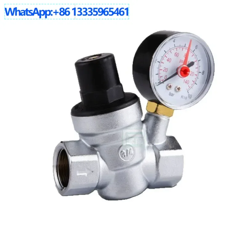 2Pcs water pressure regulating brass chrome-plated visual pressure regulating valve, tap water pressure reducing valve, b
2Pcs water pressure regulating brass chrome-plated visual pressure regulating valve, tap water pressure reducing valve, b