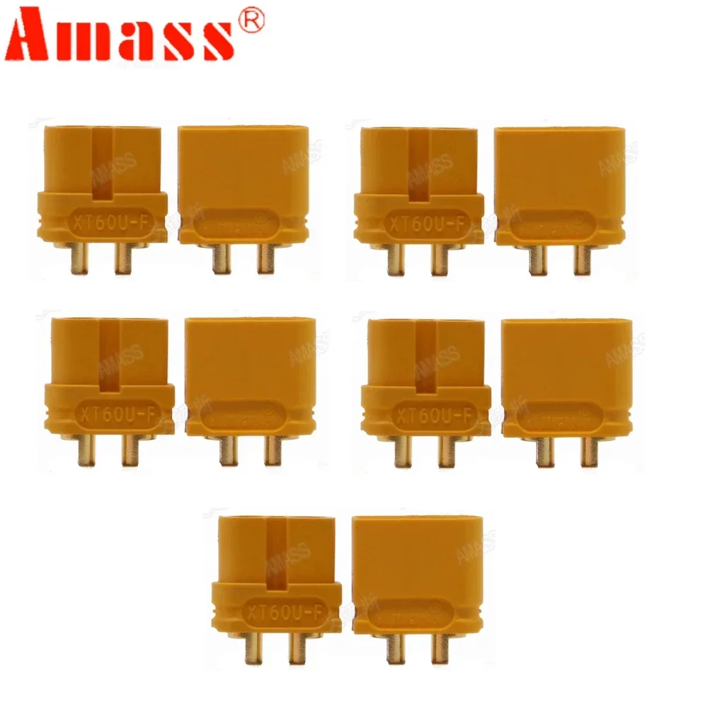 10 x AMASS XT60U XT60 Upgrade Plug Connector with 3.5mm Gold Plated Banana Plug (5 Pair )
10 x AMASS XT60U XT60 Upgrade Plug Connector with 3.5mm Gold Plated Banana Plug (5 Pair )