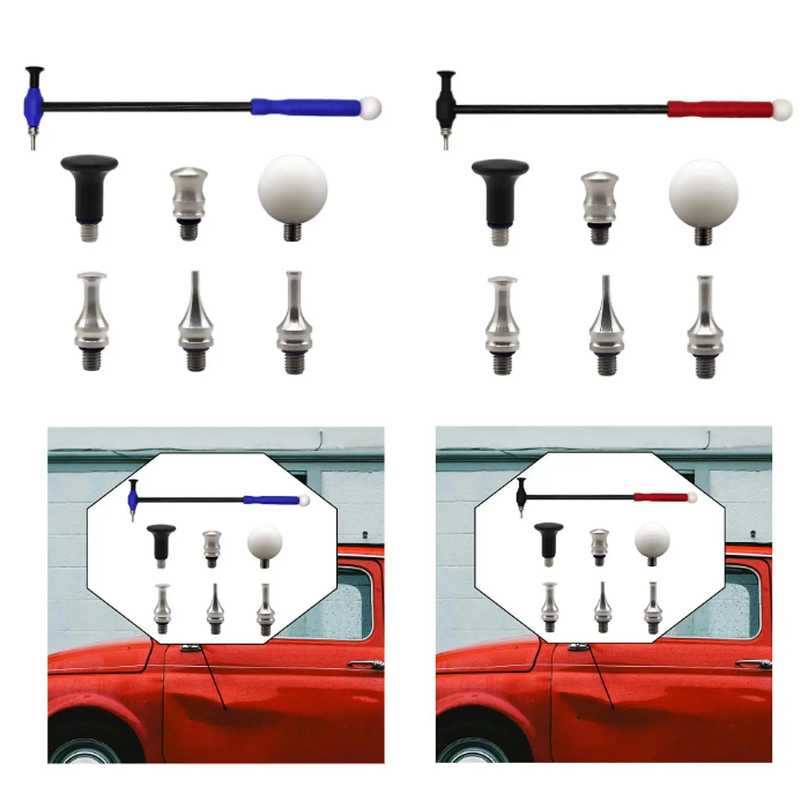 Paintless Dent Repair Tools Kit Hammer Portable Sturdy Easy to Use Practical DIY
Paintless Dent Repair Tools Kit Hammer Portable Sturdy Easy to Use Practical DIY