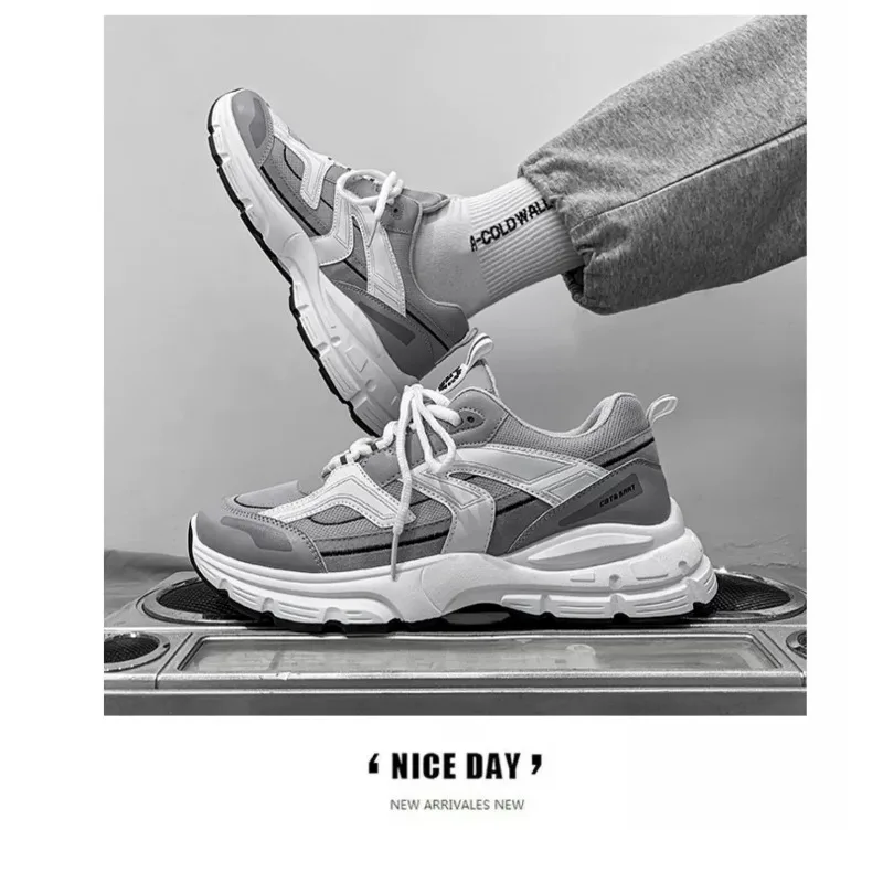Men's Mesh Platform Dad Sneakers 2026 New Breathable Casual Running Daily Streetwear Korean Style Youth Footwear
Men's Mesh Platform Dad Sneakers 2026 New Breathable Casual Running Daily Streetwear Korean Style Youth Footwear