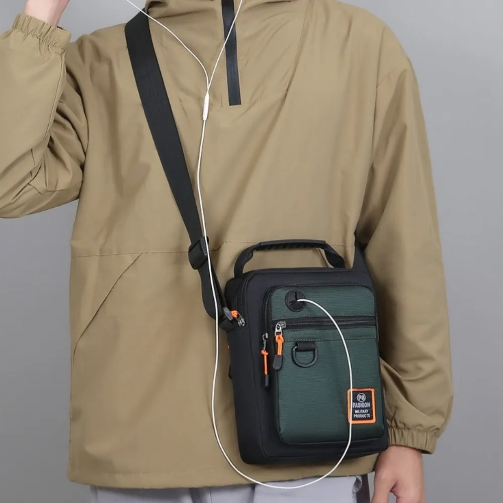 Fashion Oxford Men Shoulder Bag Multi-pockets Waterproof Men's Business Bag Square Large Capacity Nylon Crossbody Bag Male
Fashion Oxford Men Shoulder Bag Multi-pockets Waterproof Men's Business Bag Square Large Capacity Nylon Crossbody Bag Male