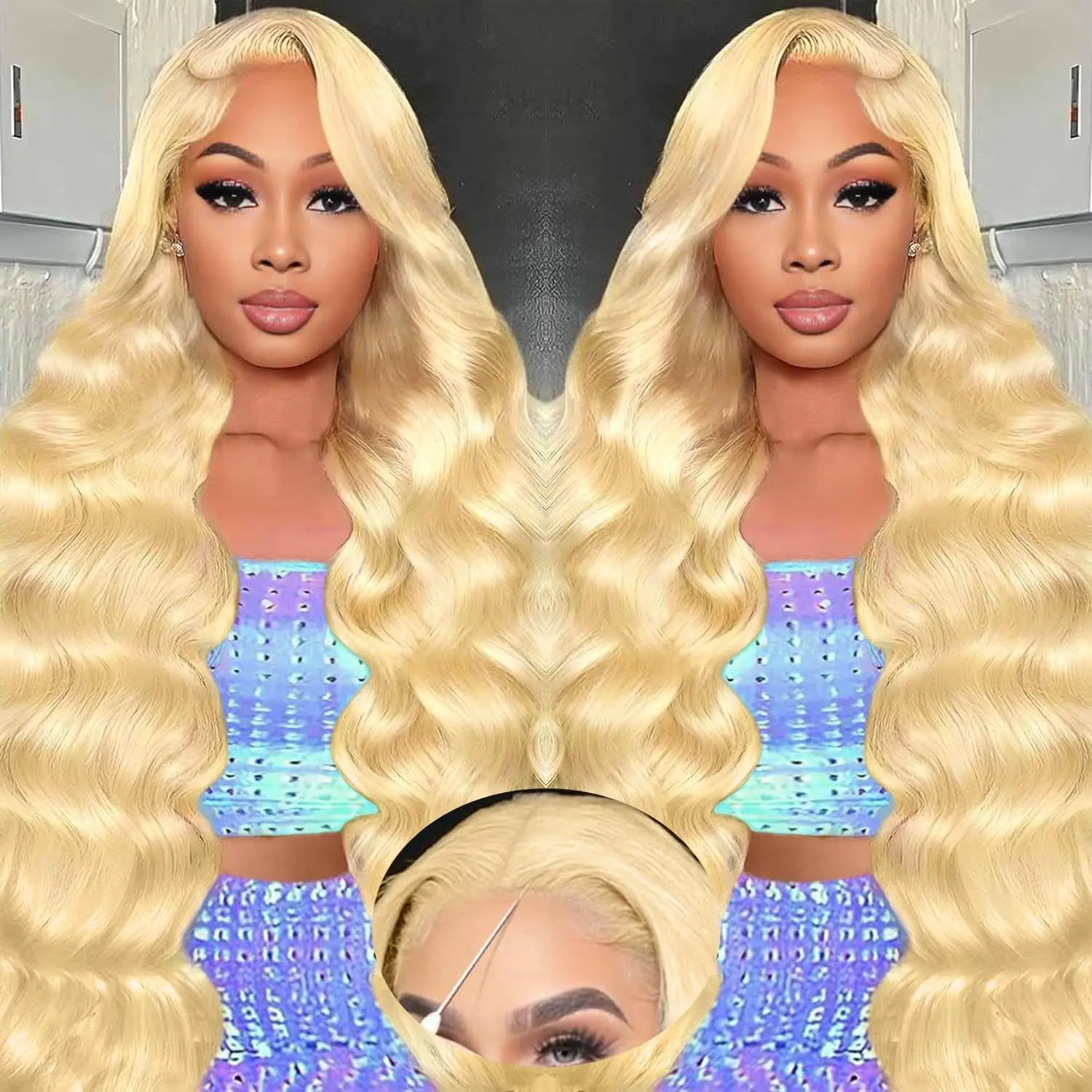 Светлые парики 613 с HD-кружевом 13x4 и 13x6, парики из натуральных человеческих волос с эффектом Body Wave, цветные парики для женщин, бразильские, плотность 200%
Светлые парики 613 с HD-кружевом 13x4 и 13x6, парики из натуральных человеческих волос с эффектом Body Wave, цветные парики для женщин, бразильские, плотность 200%