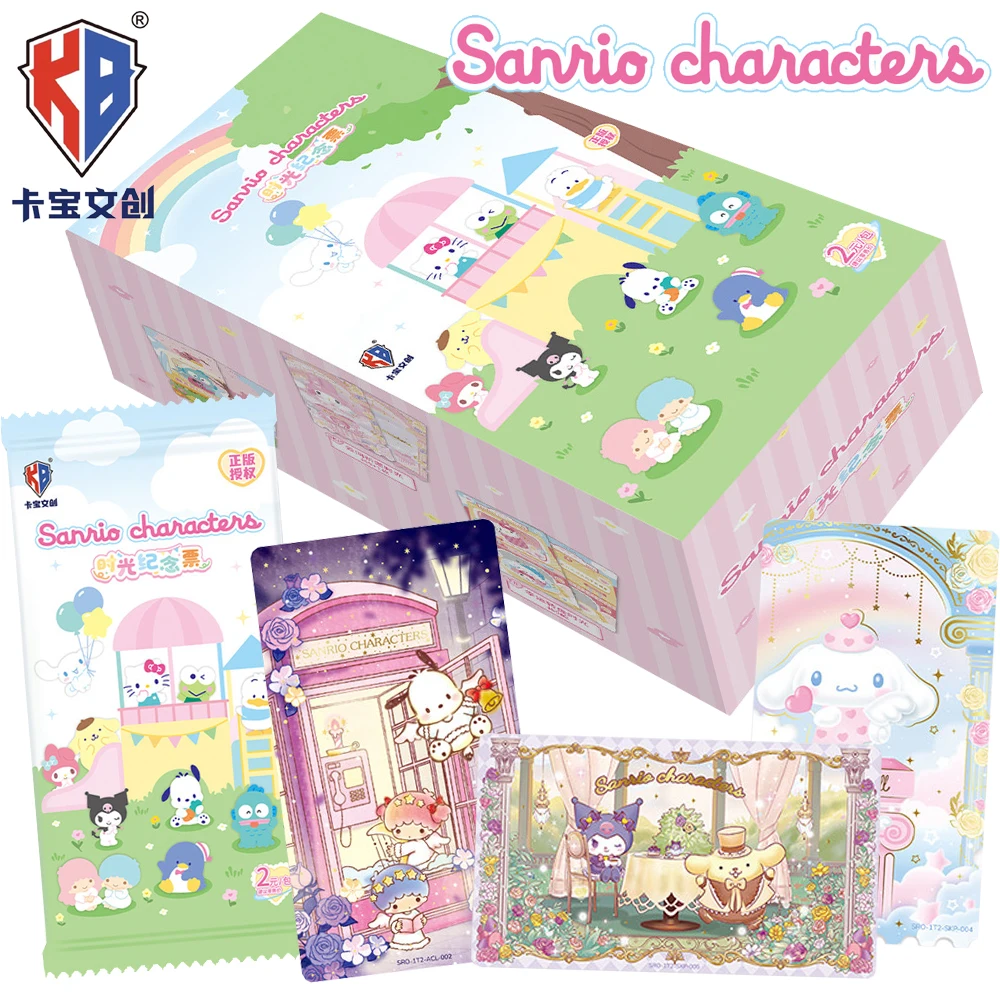 Genuine KABAO Sanrio Time Commemorative Ticket Collection Cards Anime Cartoon Star Characters Sweet and Cute Fun Cards Kid Gift
Genuine KABAO Sanrio Time Commemorative Ticket Collection Cards Anime Cartoon Star Characters Sweet and Cute Fun Cards Kid Gift
