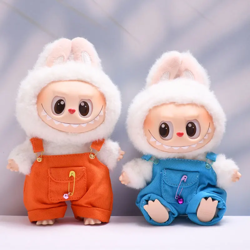 Одежда Labubu 17 см, модная милая кукольная одежда ручной работы, красочные свободные повседневные комбинезоны с большими карманами для аксессуаров Labubu 15-17 см
Одежда Labubu 17 см, модная милая кукольная одежда ручной работы, красочные свободные повседневные комбинезоны с большими карманами для аксессуаров Labubu 15-17 см