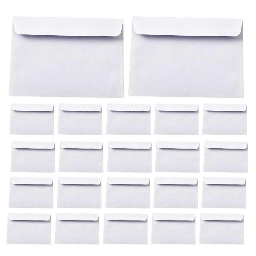 100 Pcs Confidentiality Pattern Envelopes White Letter Card Vintage Cute Office Documents Flat Cardboard
100 Pcs Confidentiality Pattern Envelopes White Letter Card Vintage Cute Office Documents Flat Cardboard